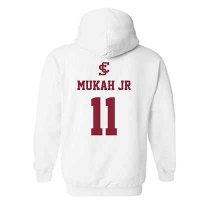 SCU - NCAA Men's Soccer : Martin Mukah Jr - Hooded Sweatshirt Classic Shersey