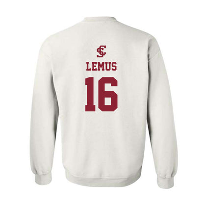 SCU - NCAA Softball : Jacqueline Lemus - Crewneck Sweatshirt Classic Shersey