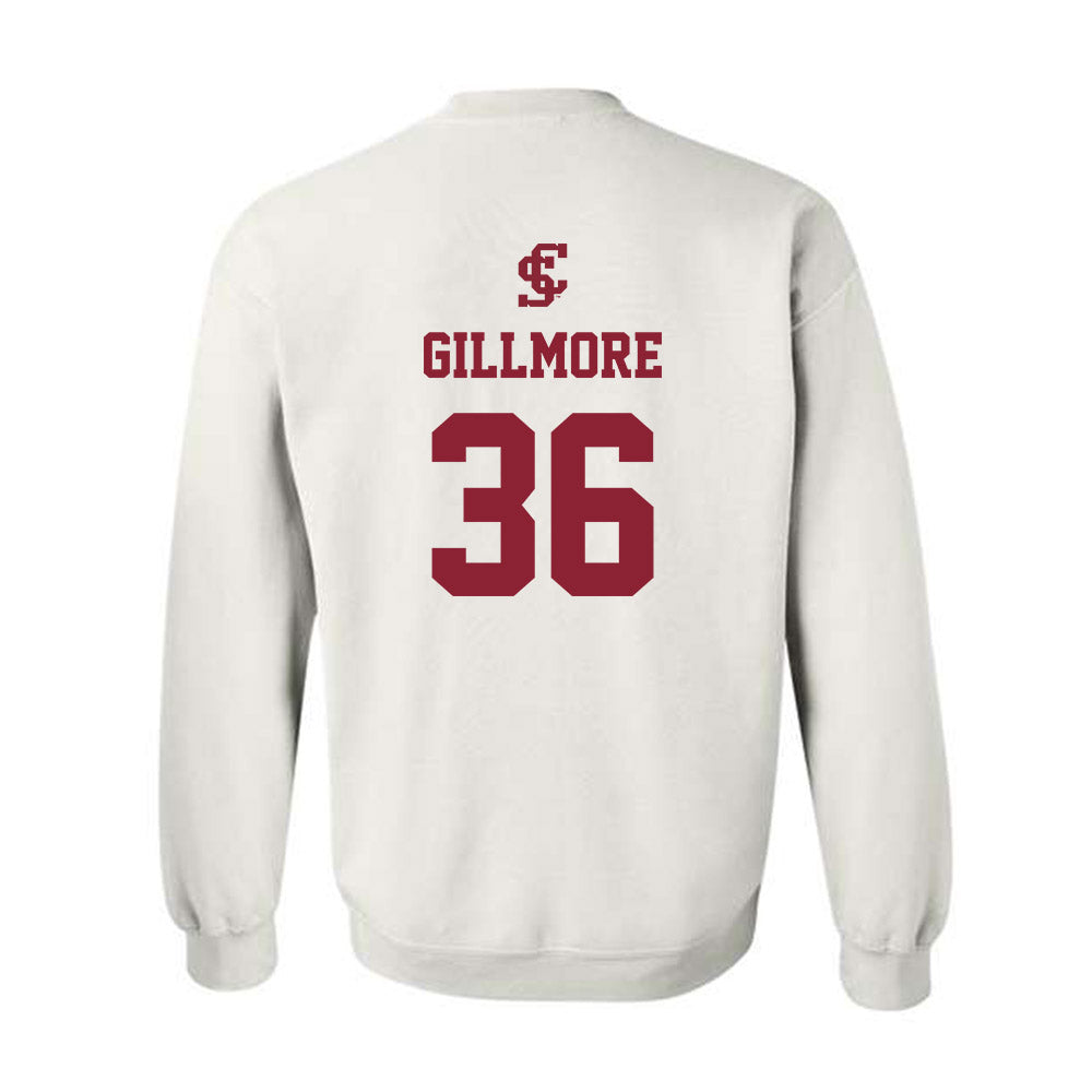 SCU - NCAA Baseball : Jace Gillmore - Crewneck Sweatshirt Classic Shersey