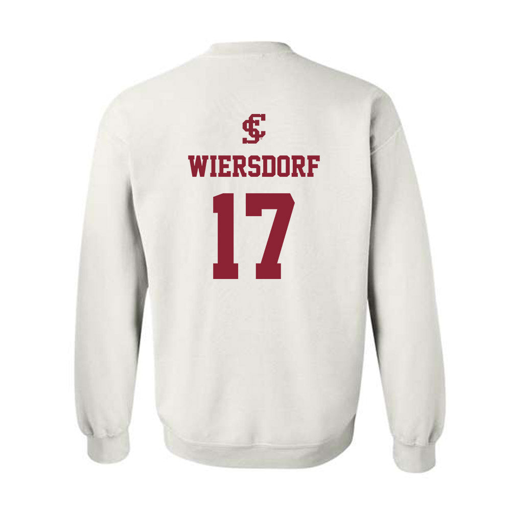 SCU - NCAA Men's Soccer : Will Wiersdorf - Crewneck Sweatshirt Classic Shersey