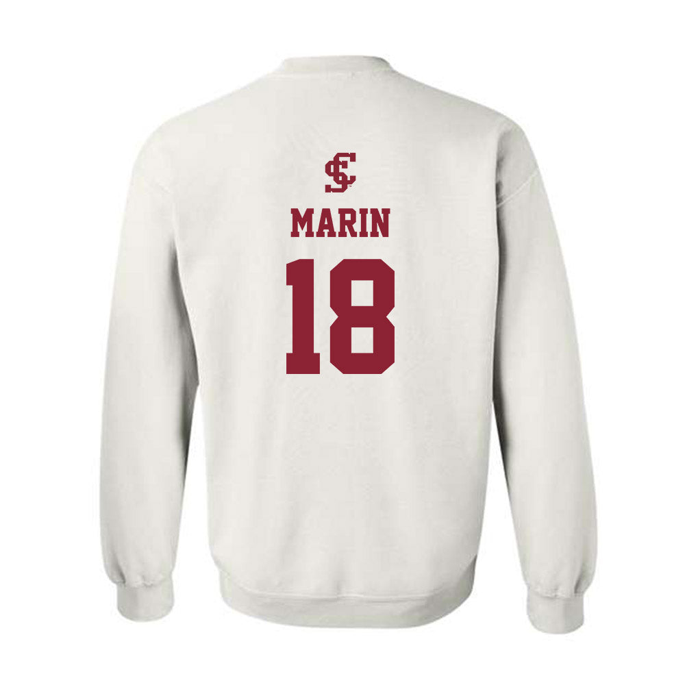 SCU - NCAA Men's Soccer : Eduardo Marin - Crewneck Sweatshirt Classic Shersey