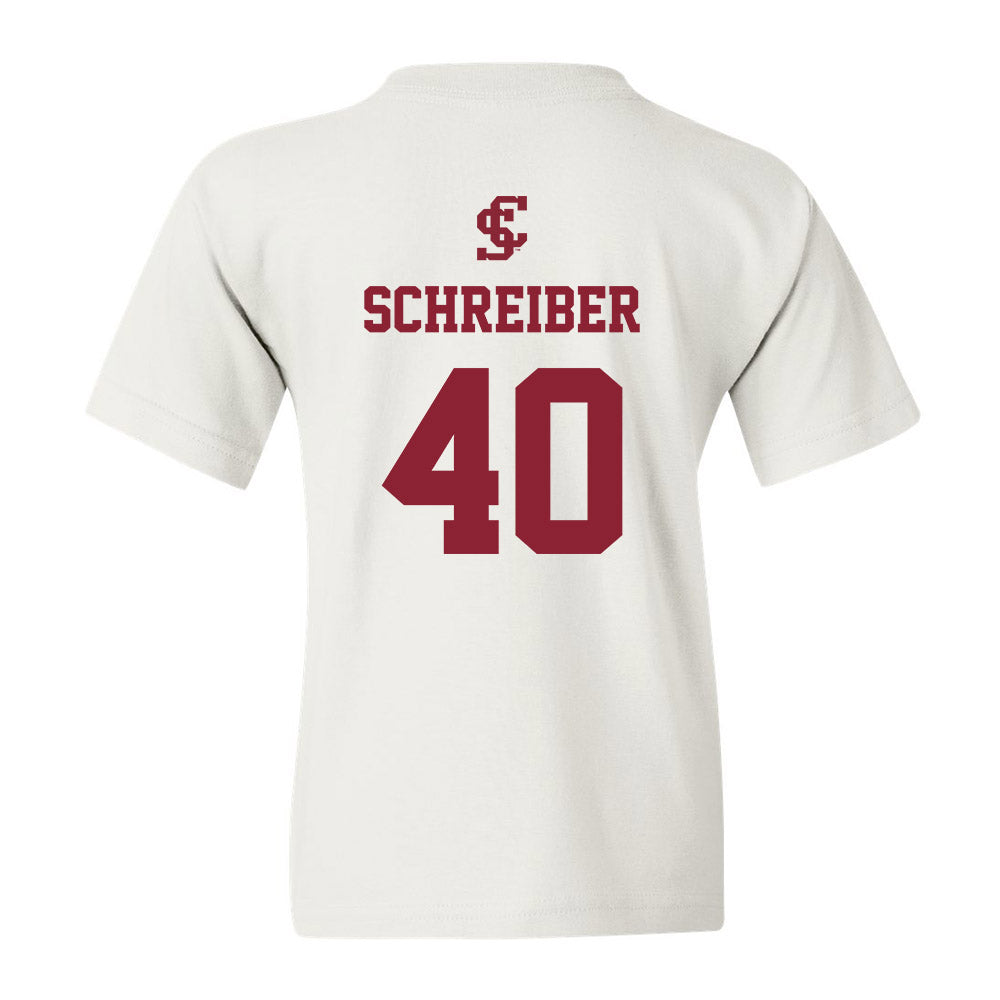 SCU - NCAA Baseball : Sebastian Schreiber - Youth T-Shirt Classic Shersey