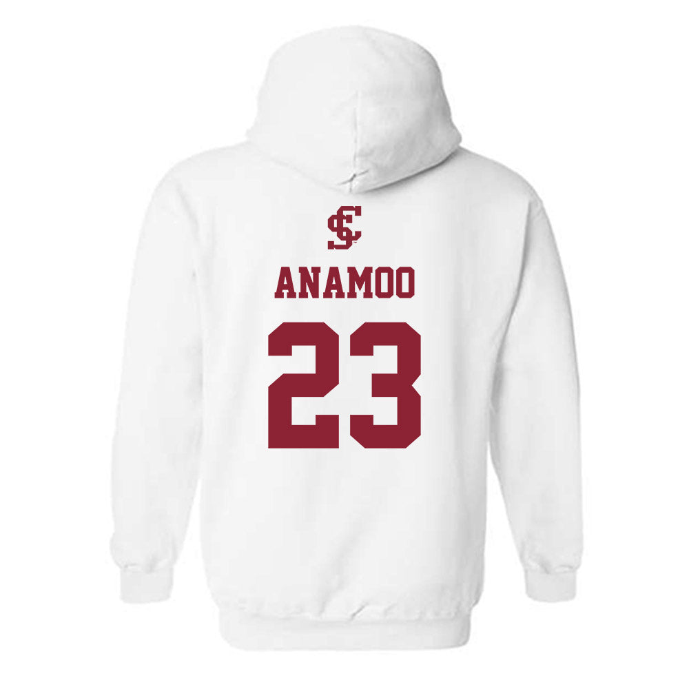 SCU - NCAA Men's Soccer : Jesse Anamoo - Hooded Sweatshirt Classic Shersey