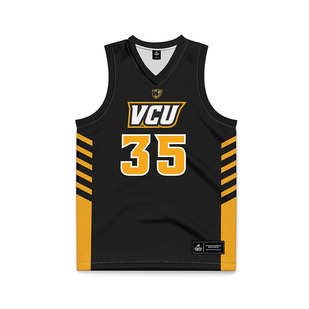 VCU - NCAA Women's Basketball : Samantha Robinson - Black Basketball Jersey