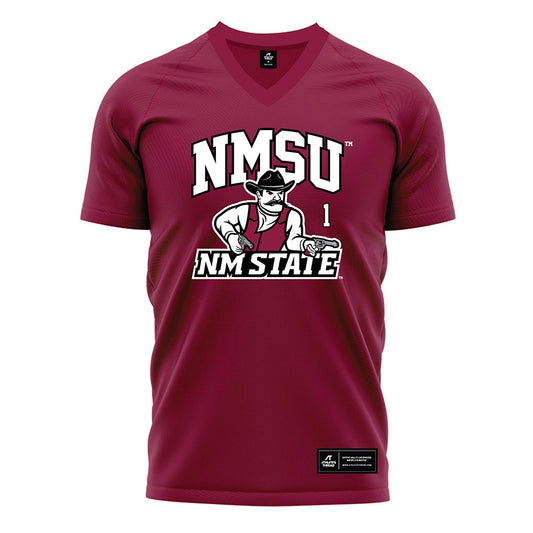 NMSU - NCAA Women's Soccer : Valerie Guha - Soccer Jersey