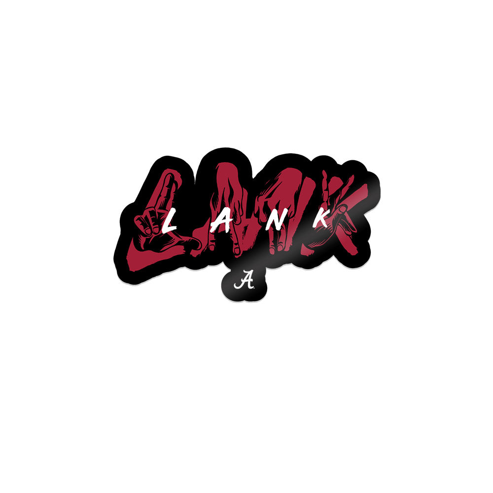 LANK™ LET ALL NAYSAYERS KNOW™ - NCAA Football : Hand Sign - Sticker