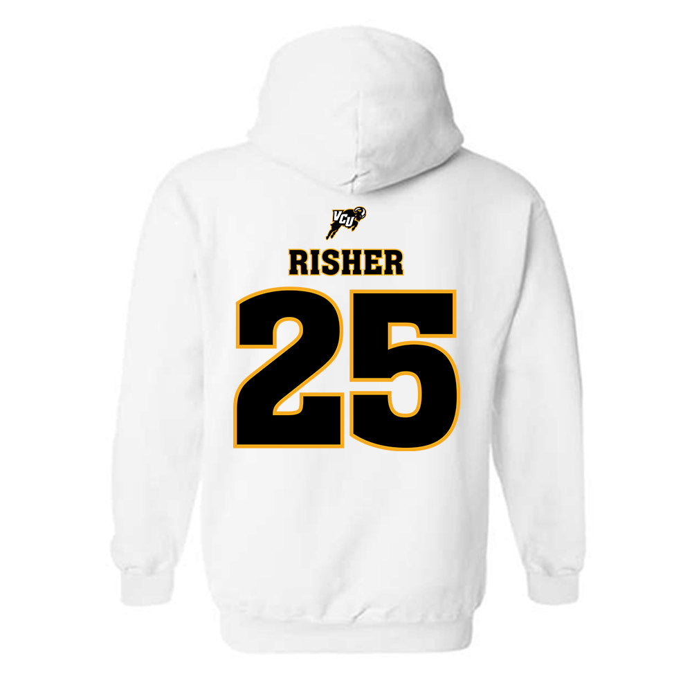 VCU - NCAA Women's Soccer : Kaylee Risher - Hooded Sweatshirt Sports Shersey