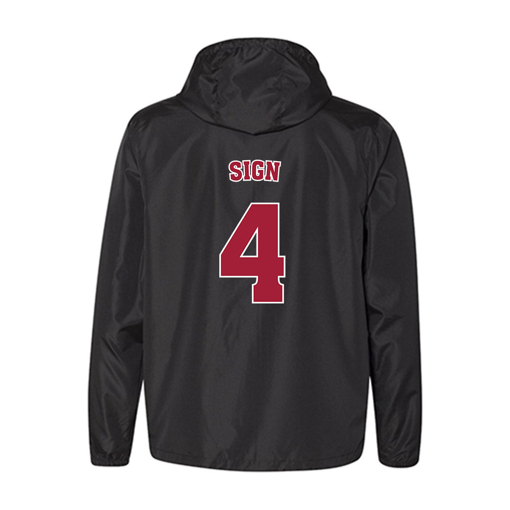 Alabama - Women's Volleyball Alumni : Laura Sign - Windbreaker Jacket Windbreaker