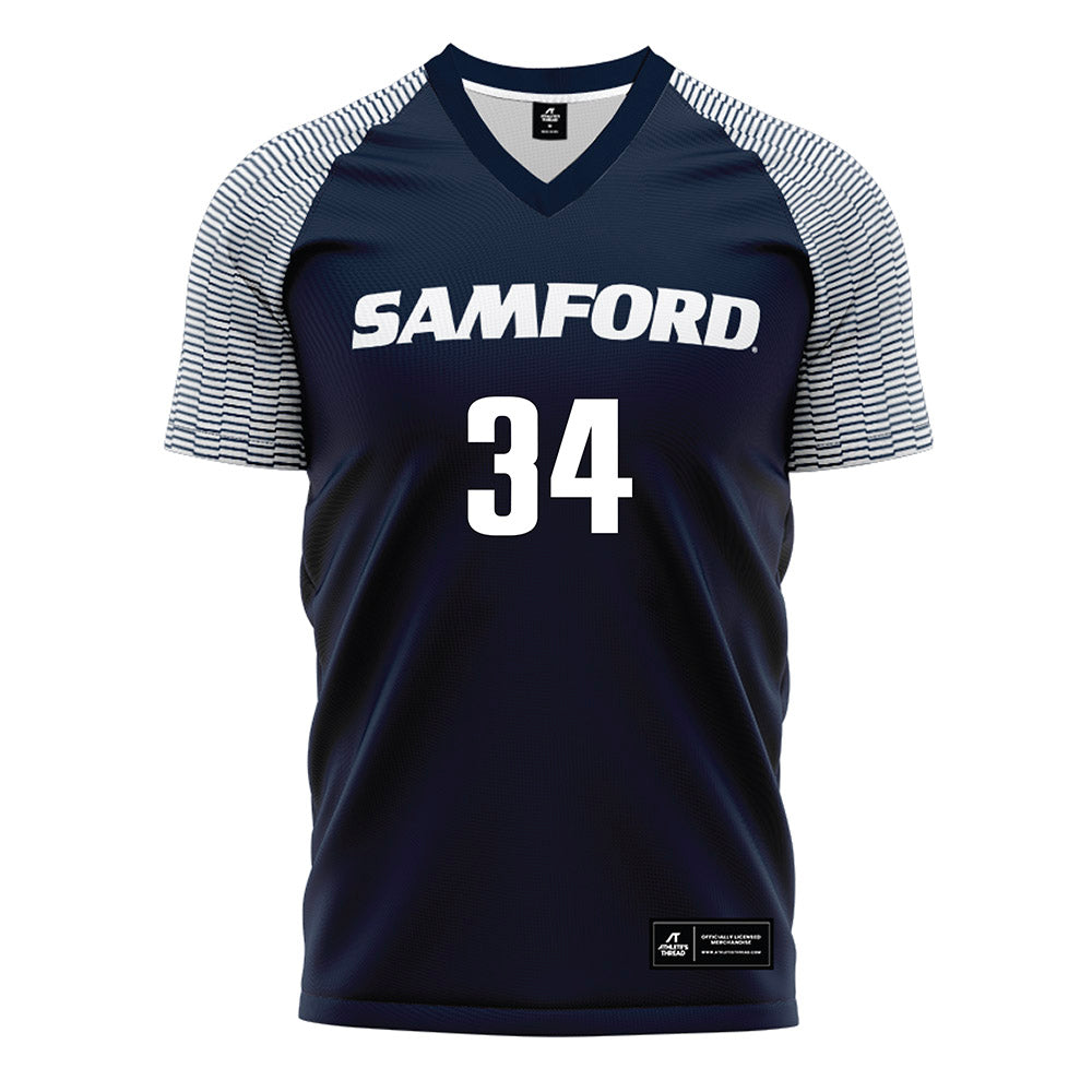 Samford - NCAA Women's Soccer : Layton Glisson - Soccer Jersey Navy