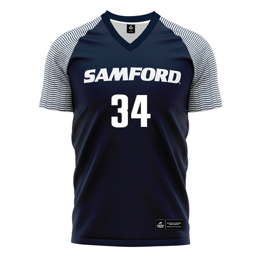 Samford - NCAA Women's Soccer : Layton Glisson - Soccer Jersey Navy