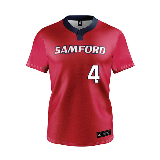 Samford - NCAA Softball : Grier Bruce - Baseball Jersey