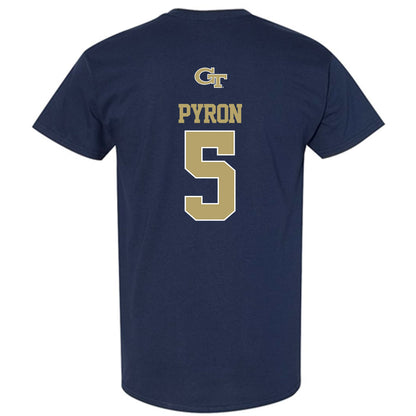 Georgia Tech - NCAA Football : Zachary Pyron - T-Shirt Classic Shersey