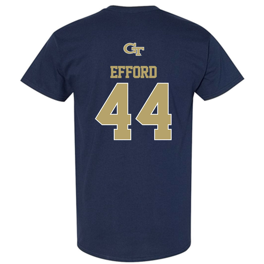 Georgia Tech - NCAA Football : Kyle Efford - T-Shirt Classic Shersey