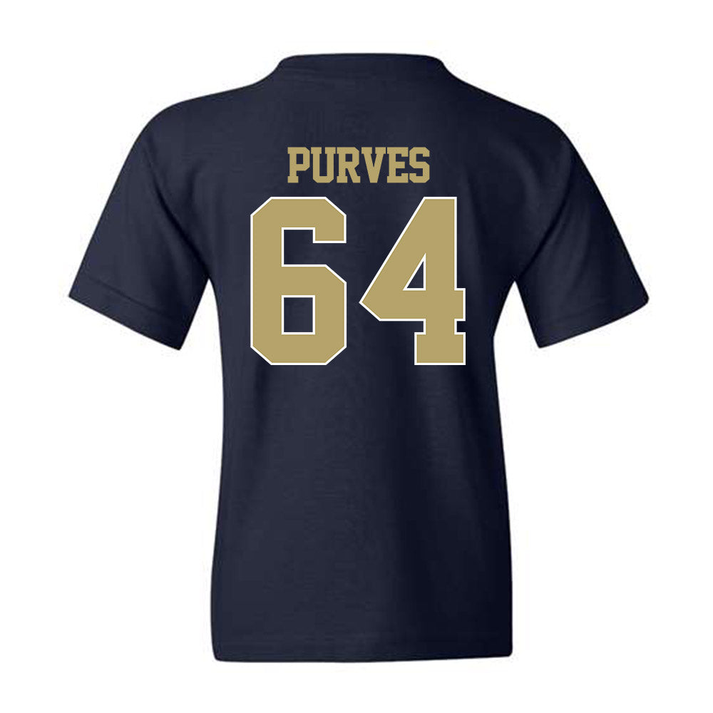 Georgia Tech - NCAA Football : Ryan Purves - Youth T-Shirt Classic Shersey