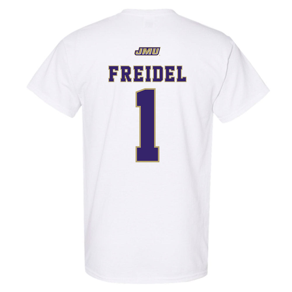 JMU - NCAA Men's Basketball : Noah Freidel - T-Shirt Sports Shersey