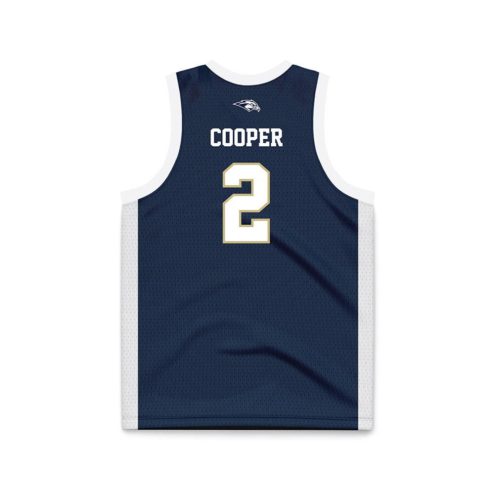 Oral Roberts - NCAA Women's Basketball : Hannah Cooper - Basketball Jersey Navy