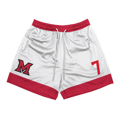 Miami of Ohio - NCAA Softball : Karli Spaid - Mesh Shorts  Fashion Shorts