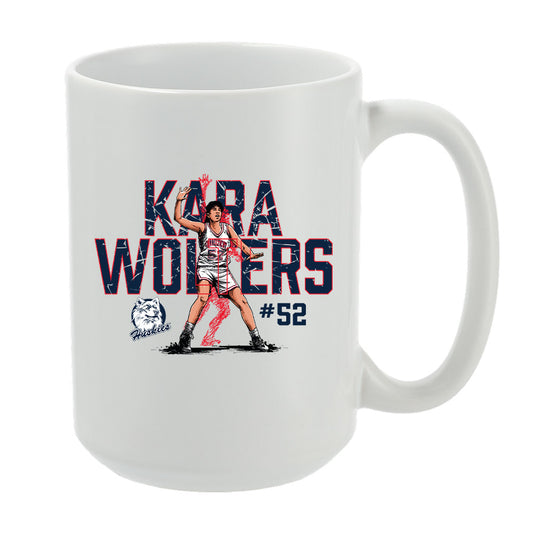 UConn - Women's Basketball Legends : Kara Wolters - Mug Individual Caricature