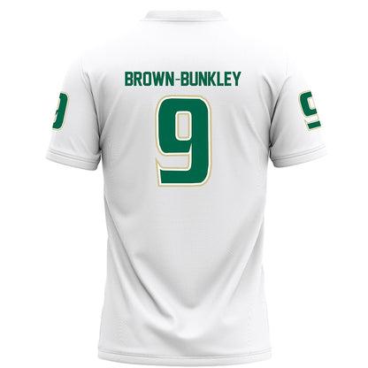 USF - NCAA Football : Aamaris Brown-Bunkley - White Football Jersey