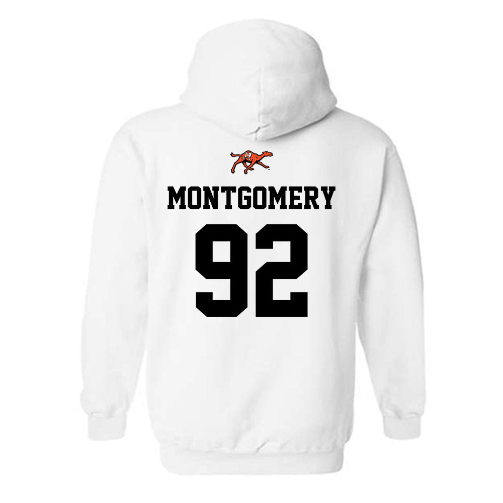 Campbell - NCAA Softball : Charlie Montgomery - Hooded Sweatshirt Sports Shersey