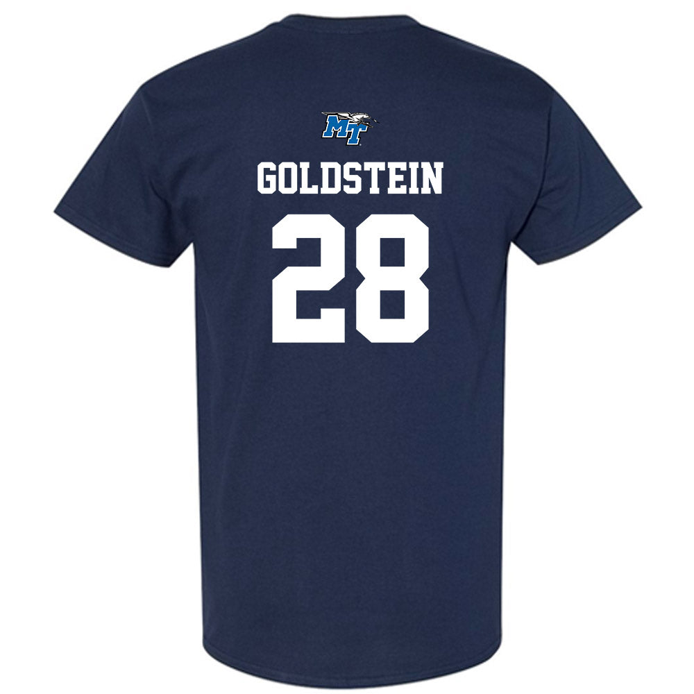 MTSU - NCAA Baseball : Justin Goldstein - T-Shirt Sports Shersey