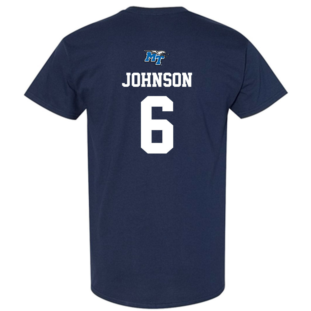 MTSU - NCAA Baseball : Kameron Johnson - T-Shirt Sports Shersey