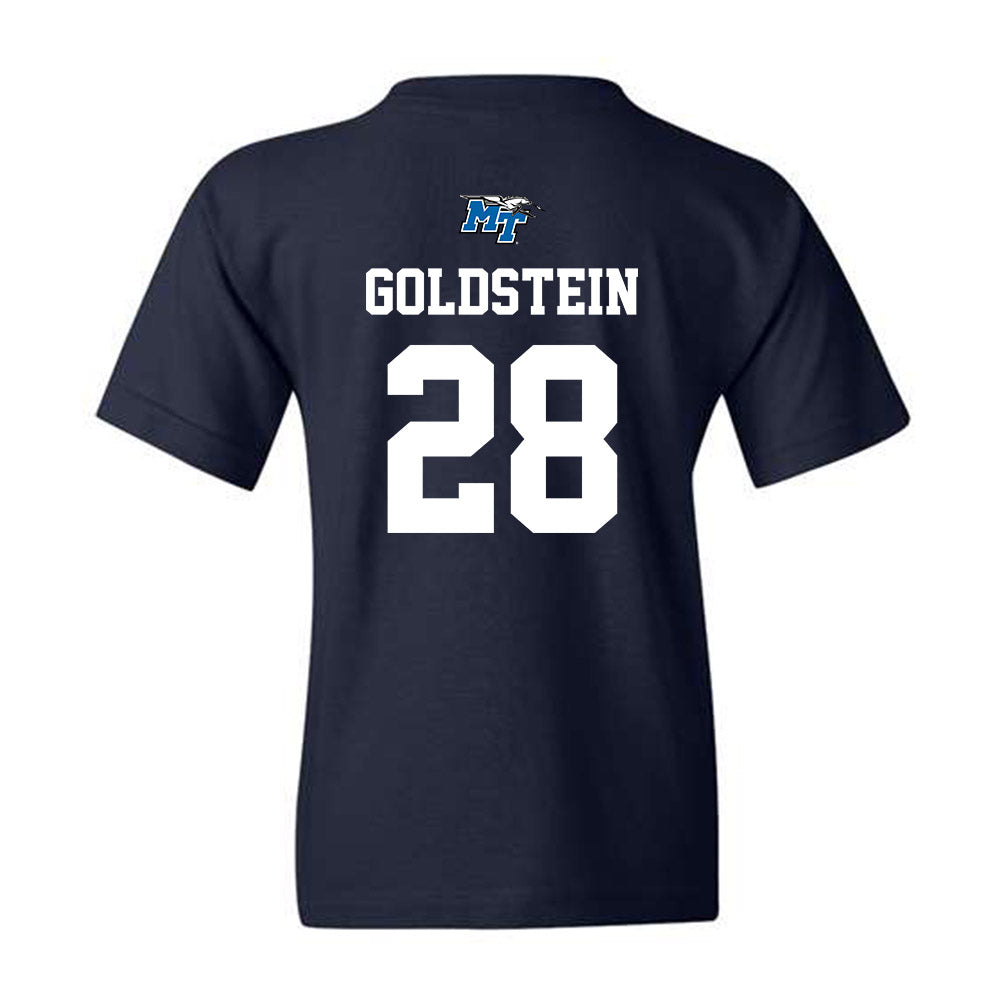 MTSU - NCAA Baseball : Justin Goldstein - Youth T-Shirt Sports Shersey