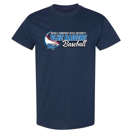 MTSU - NCAA Baseball : Matt Schepel - T-Shirt Sports Shersey