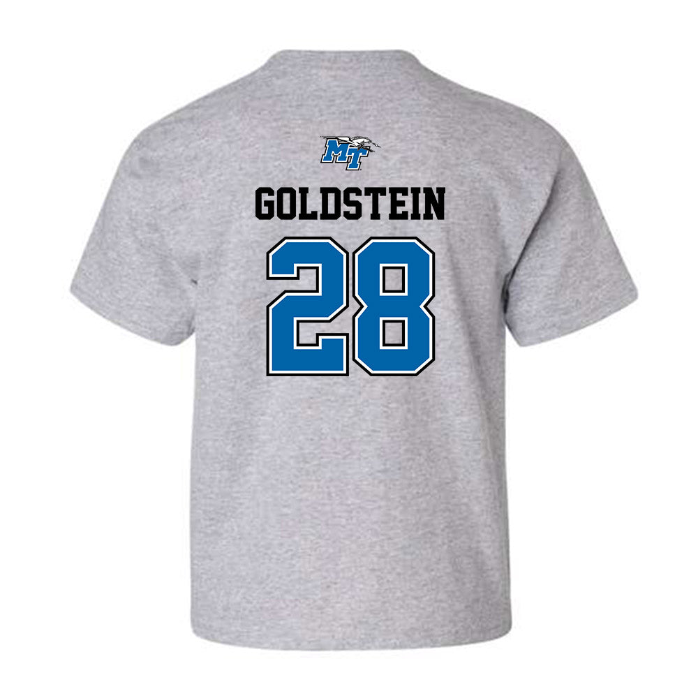MTSU - NCAA Baseball : Justin Goldstein - Youth T-Shirt Sports Shersey