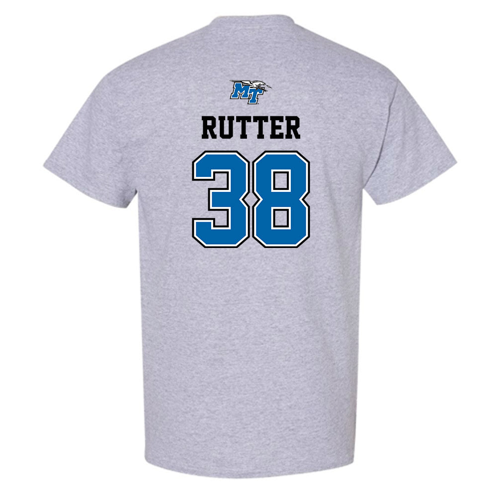 MTSU - NCAA Baseball : Briggs Rutter - T-Shirt Sports Shersey