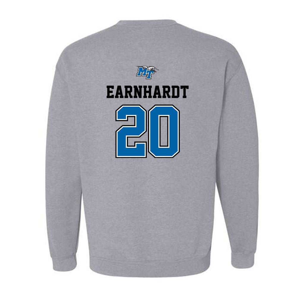 MTSU - NCAA Baseball : Luke Earnhardt - Crewneck Sweatshirt Sports Shersey