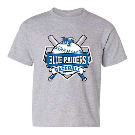 MTSU - NCAA Baseball : Jackson Underwood - Youth T-Shirt Sports Shersey