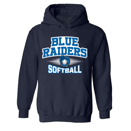 MTSU - NCAA Softball : Riley Gilmore - Hooded Sweatshirt Sports Shersey