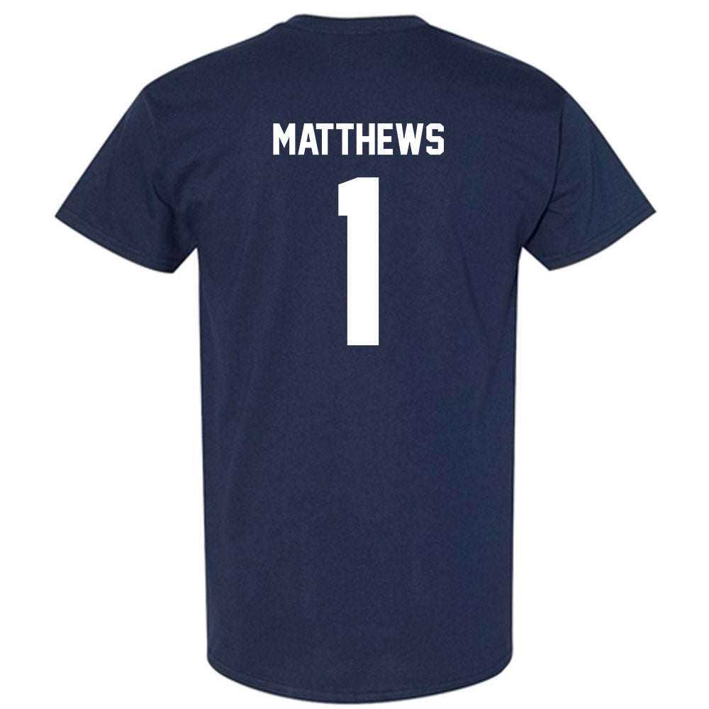 Rice - NCAA Baseball : Caleb Matthews - T-Shirt Sports Shersey