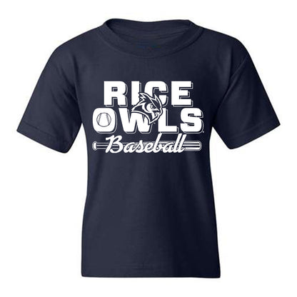 Rice - NCAA Baseball : Mark Perkins - Youth T-Shirt Sports Shersey