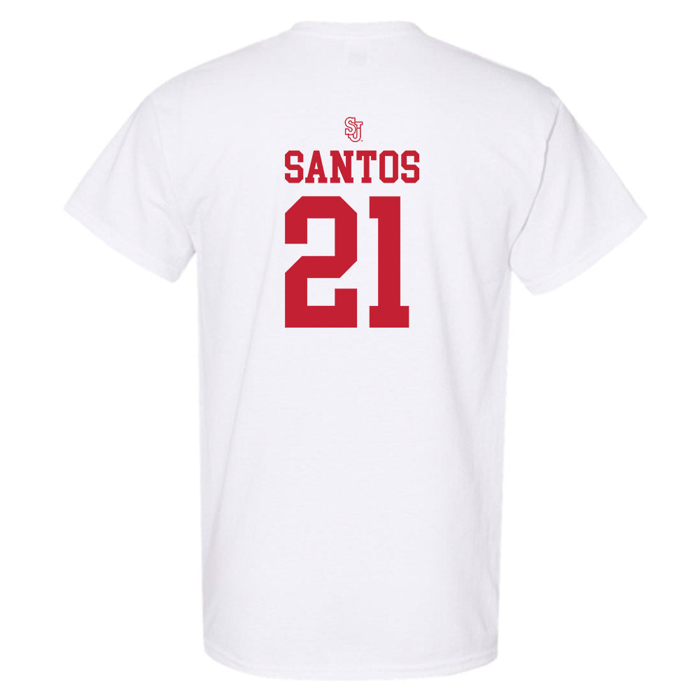 St. Johns - NCAA Softball : Melanie Santos - T-Shirt Sports Shersey