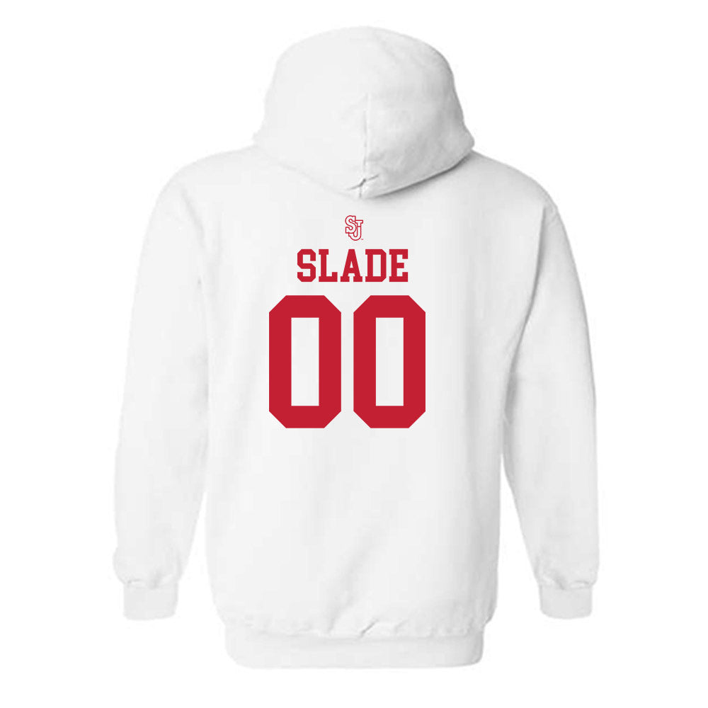 St. Johns - NCAA Softball : London Slade - Hooded Sweatshirt Sports Shersey