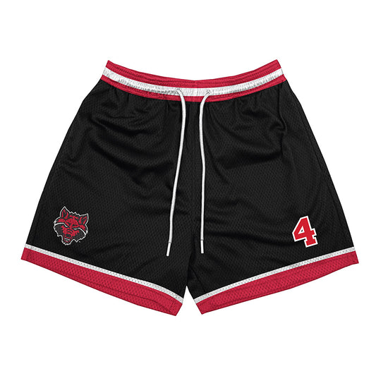 Arkansas State - NCAA Women's Volleyball : Bailey Helzer - Mesh Shorts  Fashion Shorts