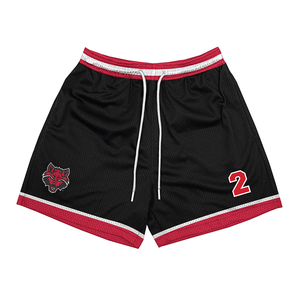Arkansas State - NCAA Women's Volleyball : Sarah Martinez - Mesh Shorts  Fashion Shorts