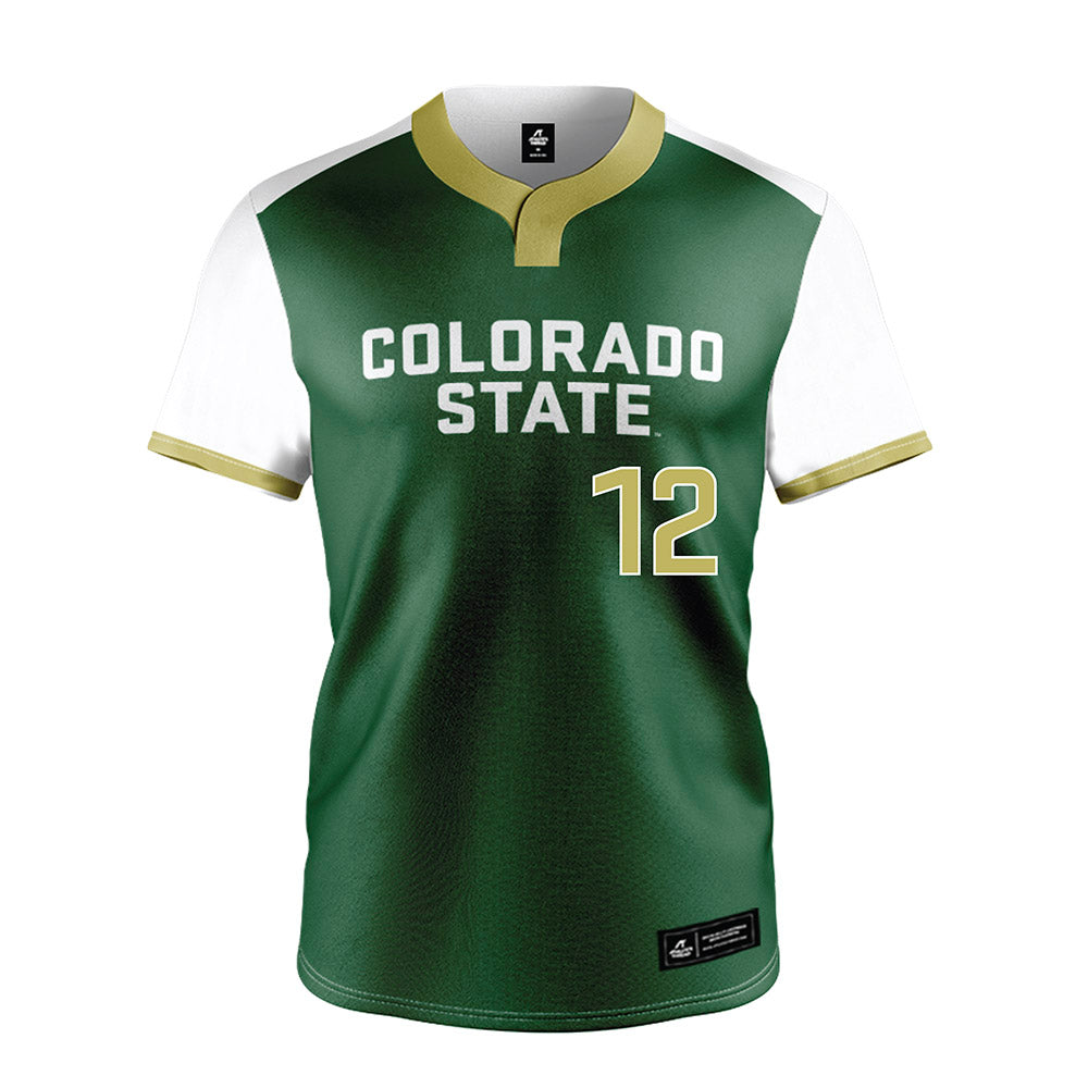 Colorado State - NCAA Softball : Julia Cabral - Softball Jersey Green