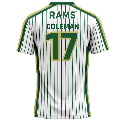 Colorado State - NCAA Softball : Morgan Coleman - Softball Jersey Pin Stripe