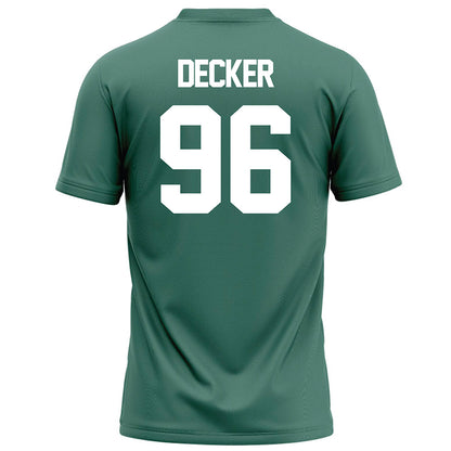 OKBU - NCAA Football : Trace Decker - Football Jersey Green