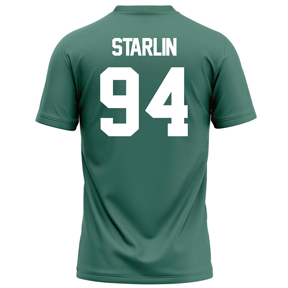 OKBU - NCAA Football : Bryce Starlin - Football Jersey Green