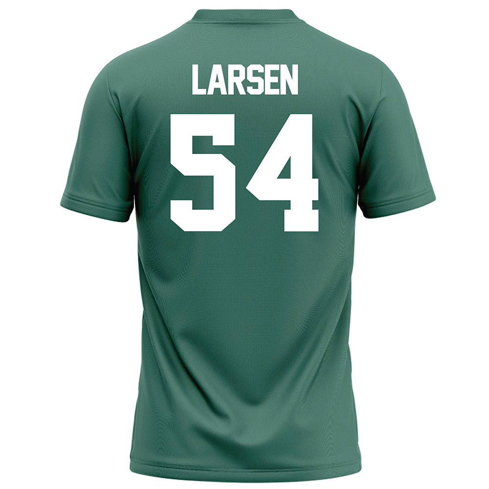 OKBU - NCAA Football : Christian Larsen - Football Jersey Green