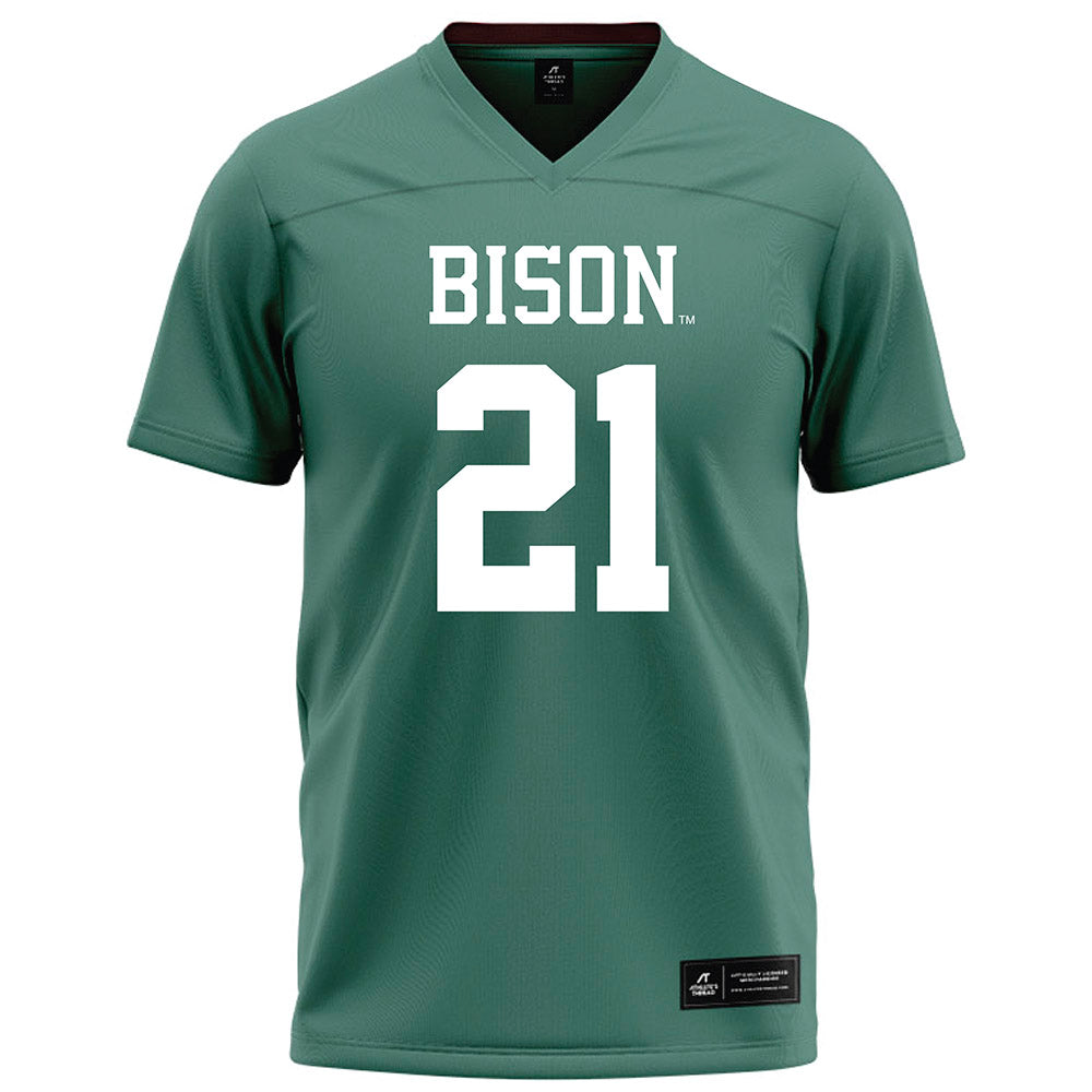 OKBU - NCAA Football : Cole Smith - Football Jersey Green