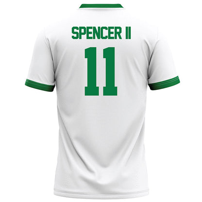 OKBU - NCAA Football : Brandon Spencer II - Football Jersey White