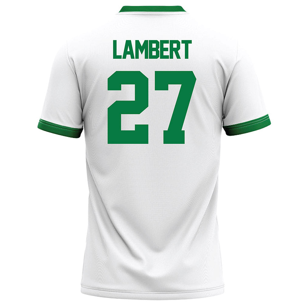 OKBU - NCAA Football : Edric Lambert - Football Jersey White