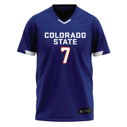 Colorado State - NCAA Softball : Katelyn Hornbuckle - Softball Jersey Blue