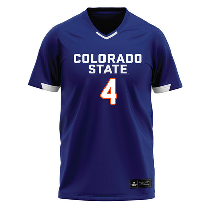 Colorado State - NCAA Softball : Molly Gates - Softball Jersey Blue