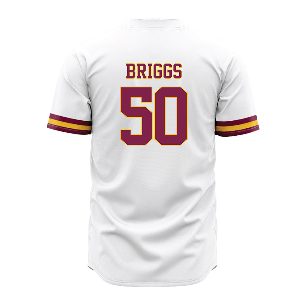 Arizona State - NCAA Baseball : Brody Briggs - Baseball Jersey White